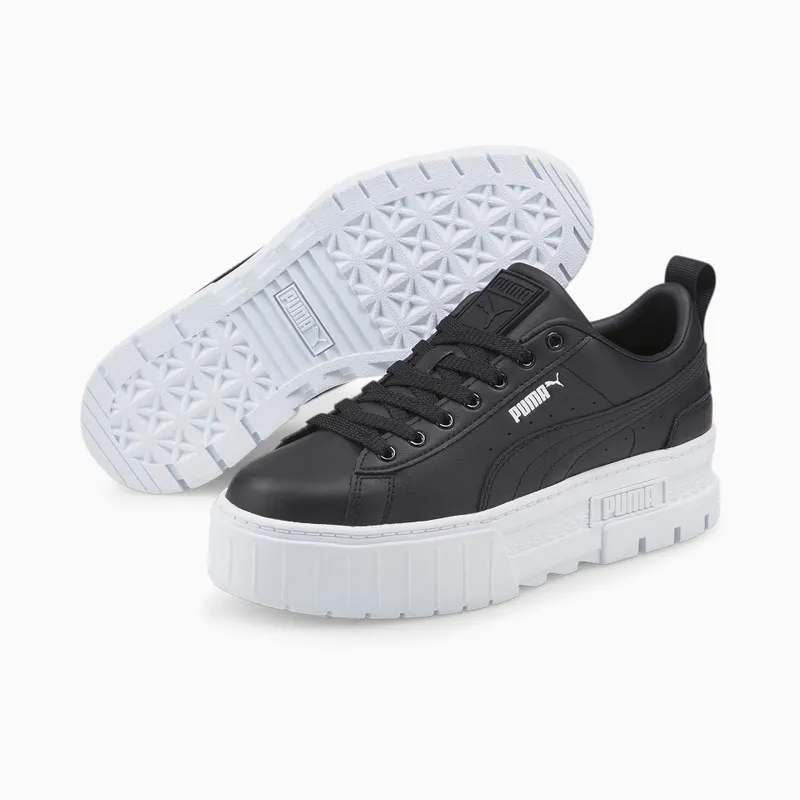 Puma Mayze Classic Wit/Zwart (384209-03)