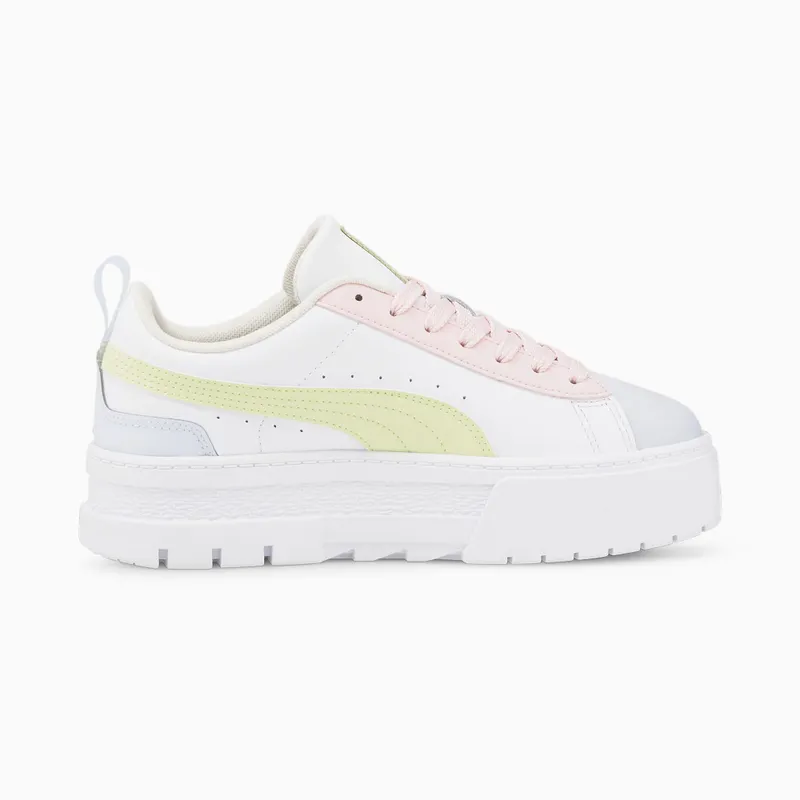 Puma Mayze Leather Wit (385591-02)