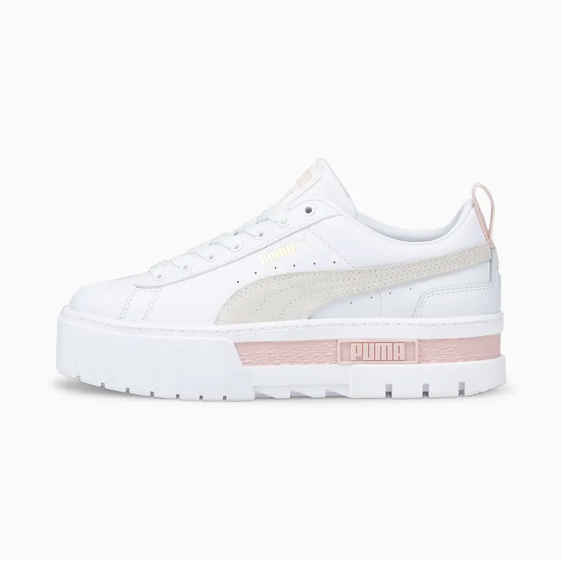 Puma Mayze Lth sneaker dames Wit (381983-08)