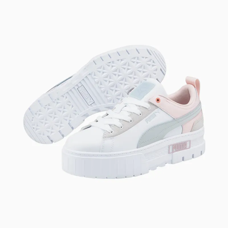 Puma Mayze Raw Wit/Roze (383119-01)