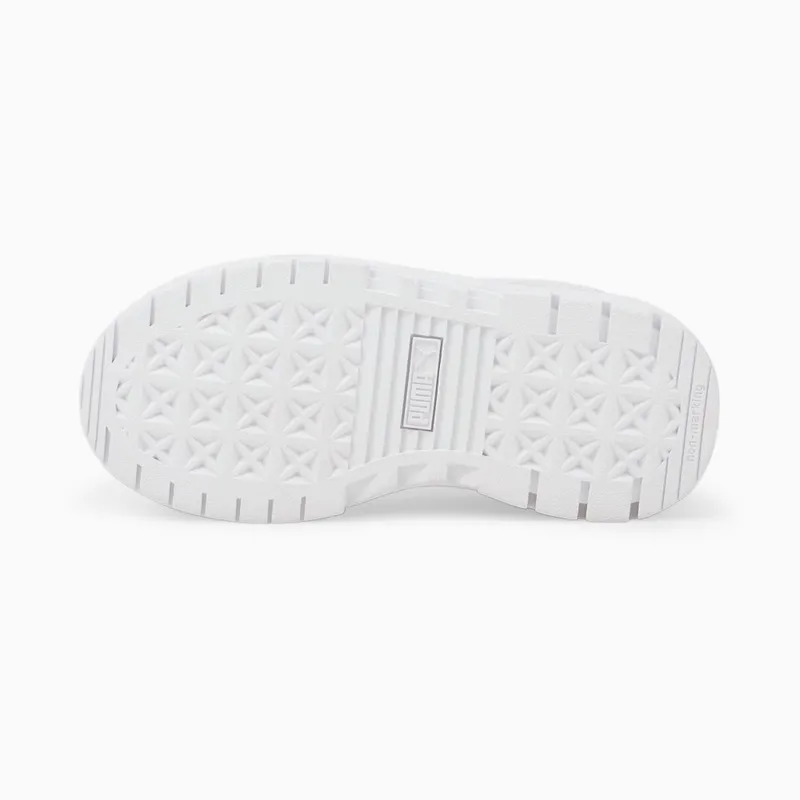Puma Mayze leren Goud/Wit (384528-01)