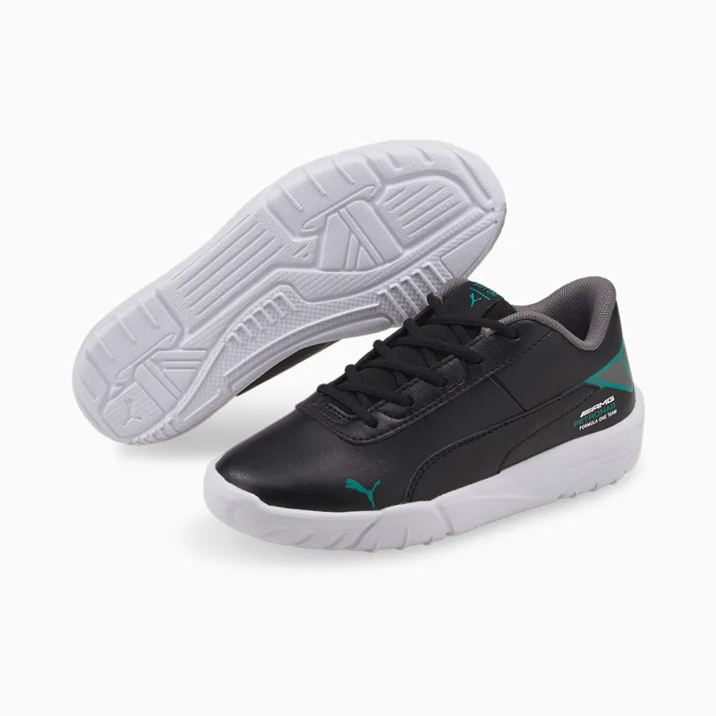 Puma Mercedes F1 Drift Cat Delta V kinderen Zwart/Groen (306921-04)