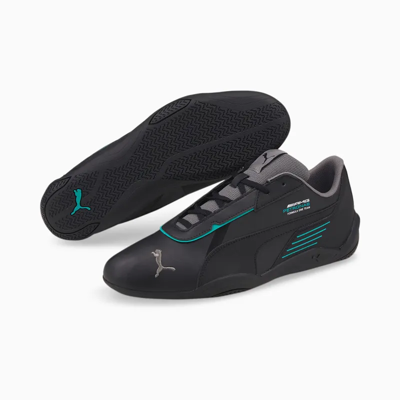 Puma Mercedes F1 R-Cat Machina motorsportschoenen Zwart/Roze/Groen (306846-04)