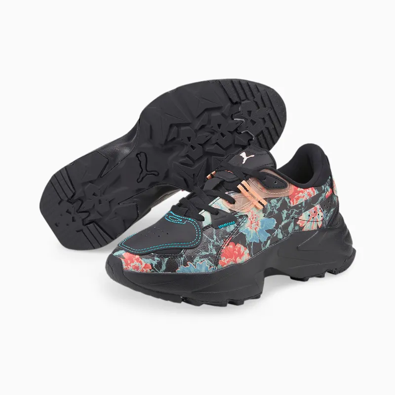 Puma Orkid Hidden Flowers Zwart (384087-01)