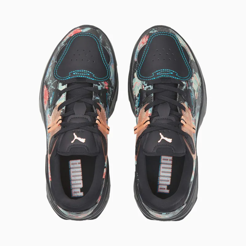 Puma Orkid Hidden Flowers Zwart (384087-01)