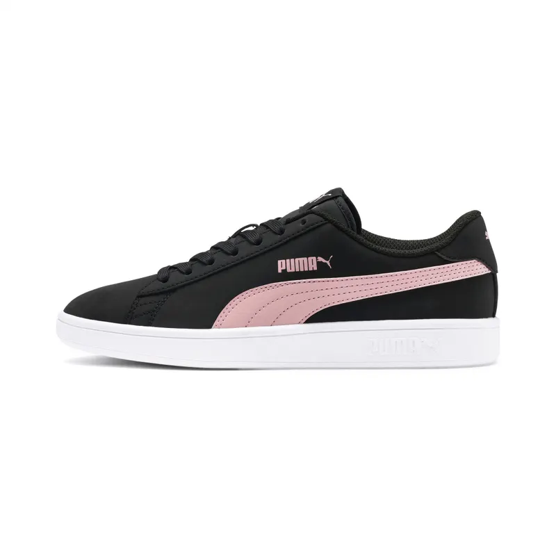 Puma Smash v2 Buck Wit/Roze/Zwart (365160-18)