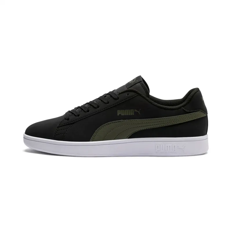 Puma Smash v2 Buck Zwart/Groen (365160-05)