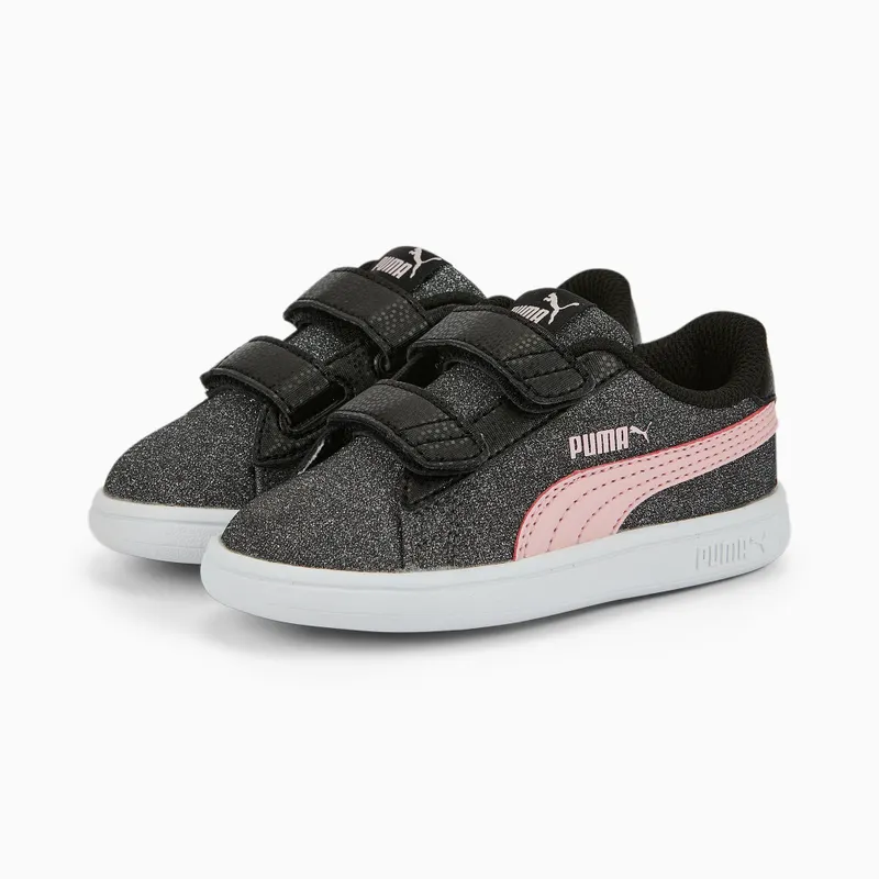 Puma Smash v2 Glitz Glam Bruin/Zwart (367380-30)