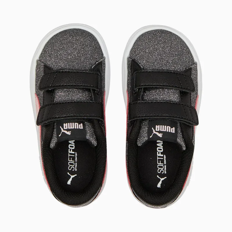 Puma Smash v2 Glitz Glam Bruin/Zwart (367380-30)