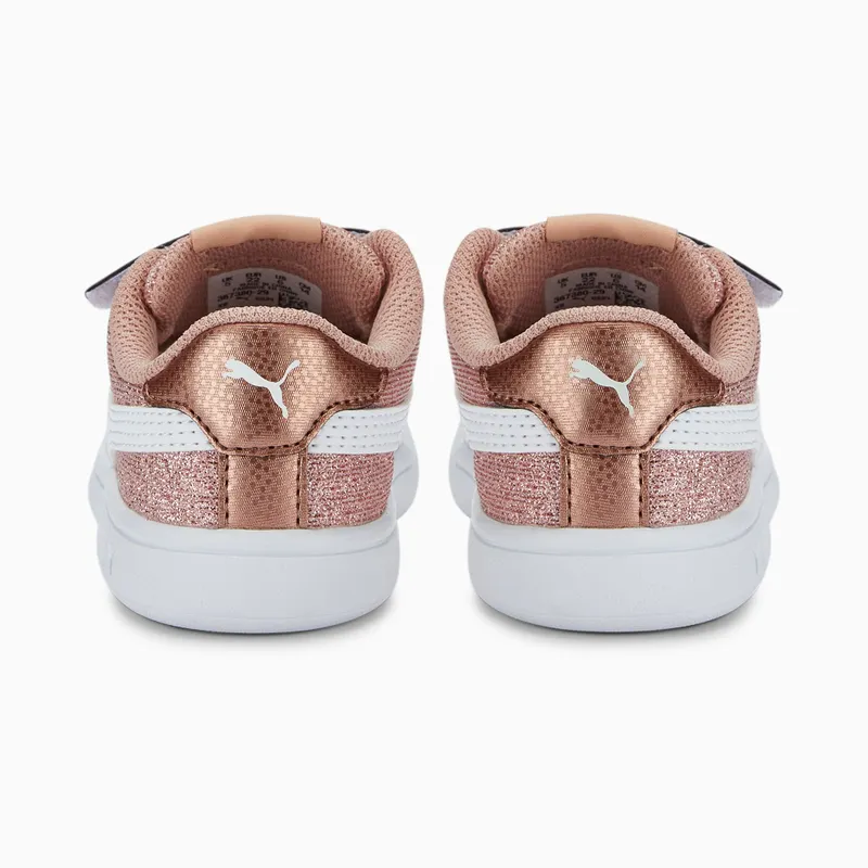 Puma Smash v2 Glitz Glam Roze/Wit/Goud (367380-29)