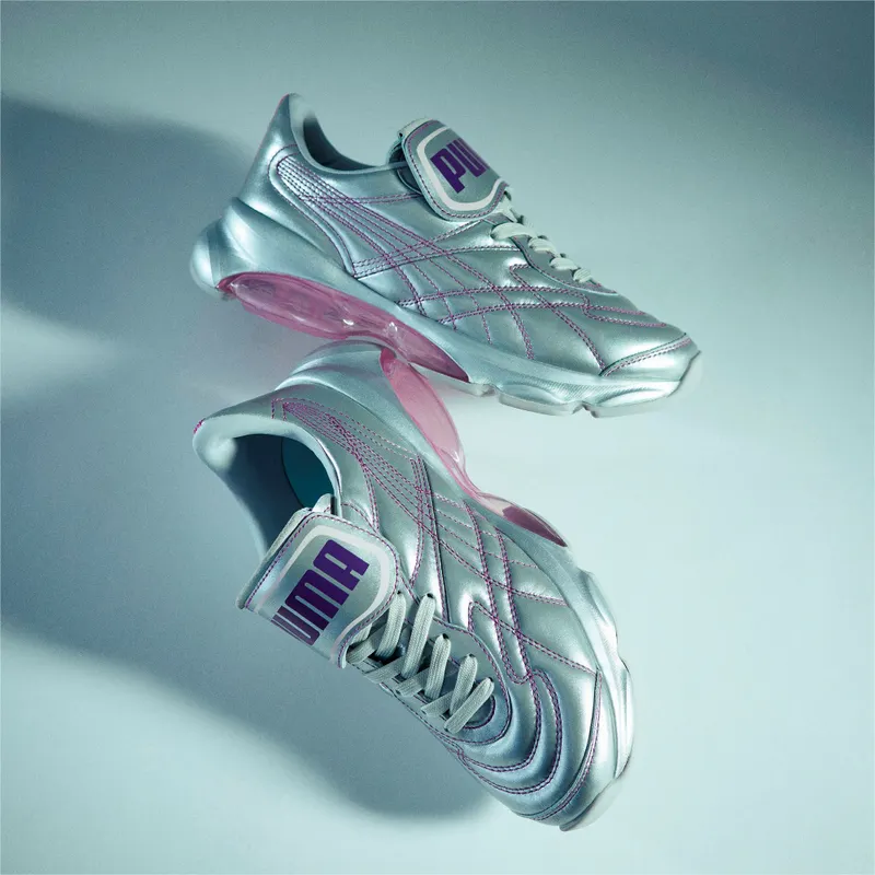 Puma x DUA LIPA Cell Dome King ML Zilver/Roze (387291-01)