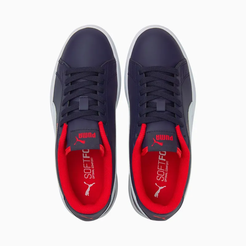 Puma Smash v2 Blauw/Rood/Wit (365170-13)