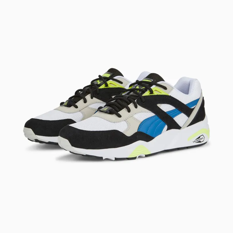 Puma R698 Classic Wit/Blauw (388605-01)
