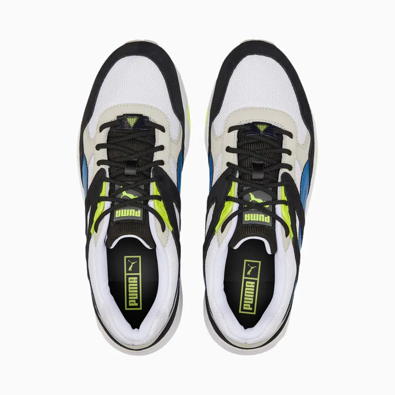 Puma R698 Classic Wit/Blauw (388605-01)