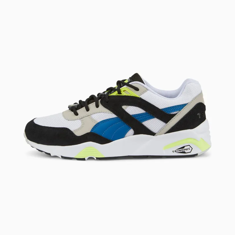Puma R698 Classic Wit/Blauw (388605-01)