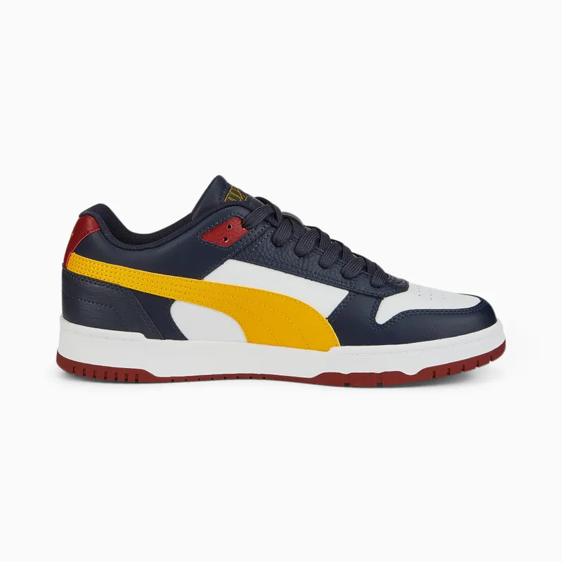 Puma RBD Game Low Geel/Blauw/Rood (386373-04)