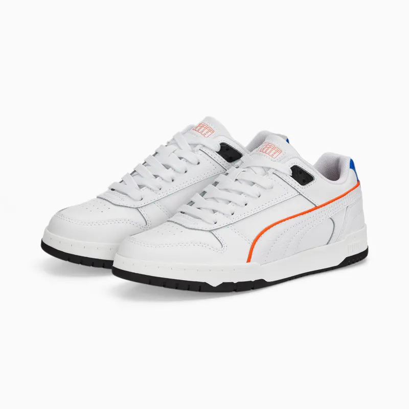 Puma RBD Game Low Youth Oranje/Blauw/Wit (387350-03)