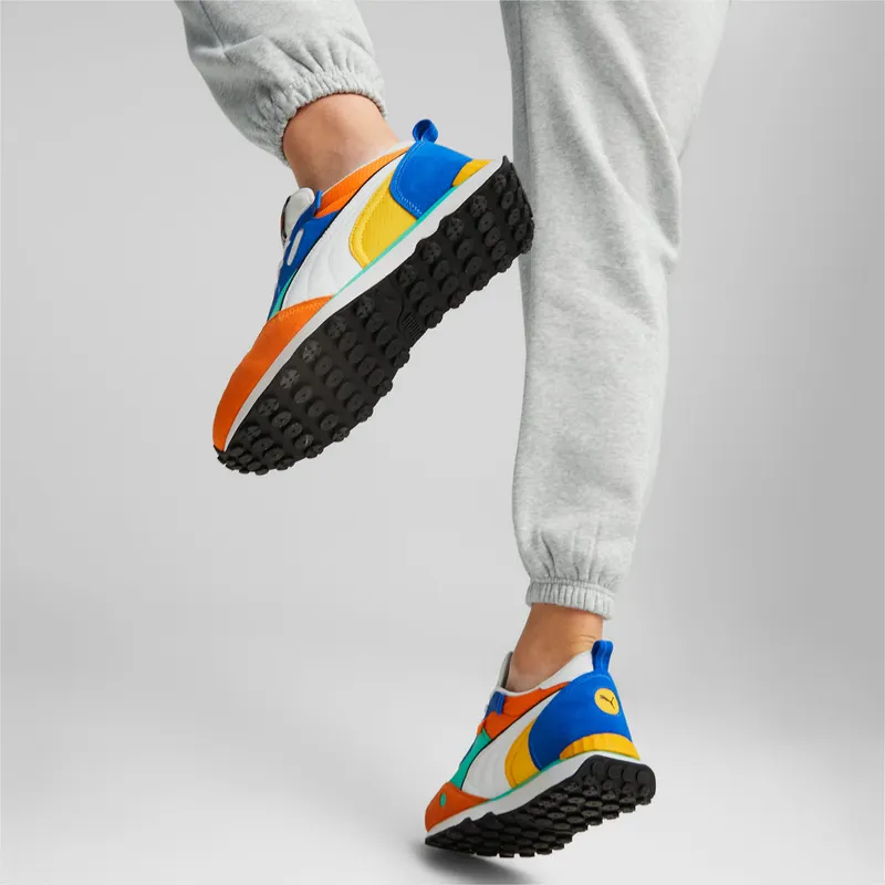 Puma Rider FV Groen/Oranje (387672-01)