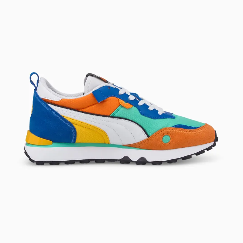 Puma Rider FV Groen/Oranje (387672-01)