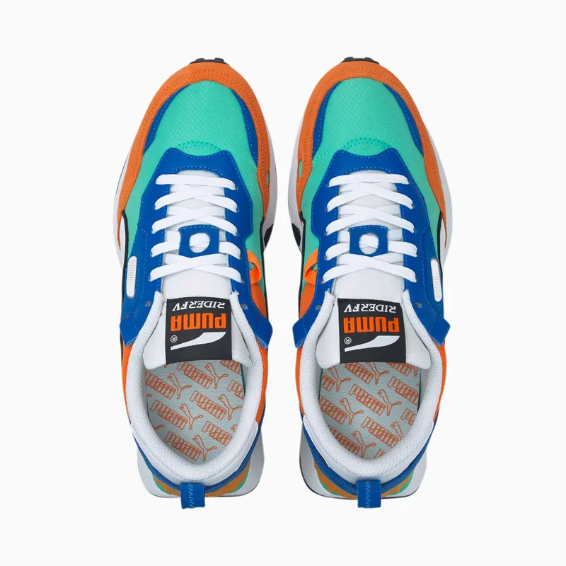Puma Rider FV Groen/Oranje (387672-01)