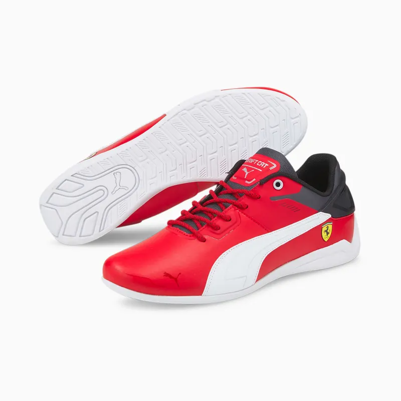 Puma Scuderia Ferrari Drift Cat Delta motorsportschoenen Rood/Wit (306864-05)