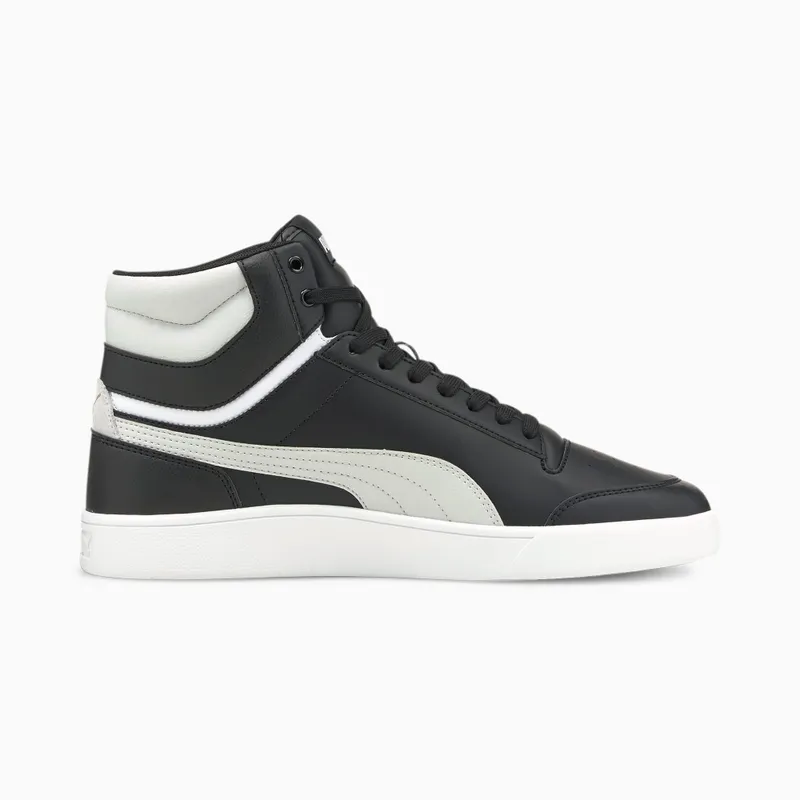 Puma Shuffle Mid Wit/Zwart/Grijs (380748-02)