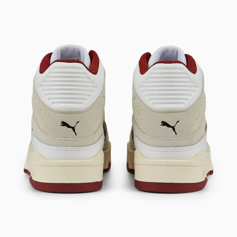 Puma Slipstream Hi Heritage Wit/Rood (387998-01)