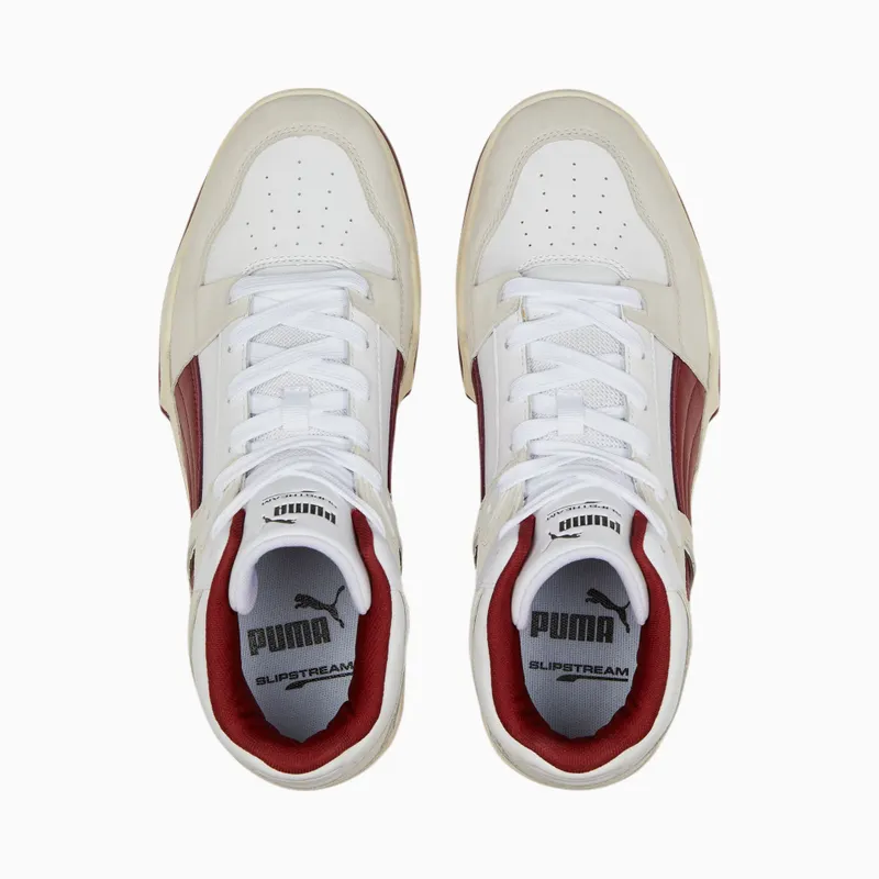 Puma Slipstream Hi Heritage Wit/Rood (387998-01)