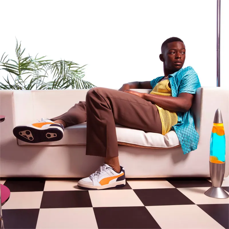 Puma Slipstream Lo Retro Oranje/Wit (384692-03)