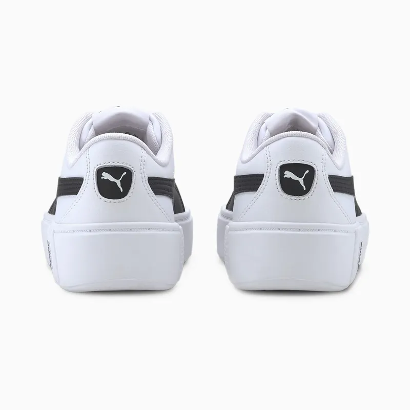 Puma Smash Platform v2 L Wit/Zwart (373035-02)