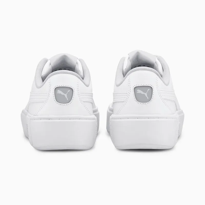 Puma Smash Platform v2 L Wit (373035-01)