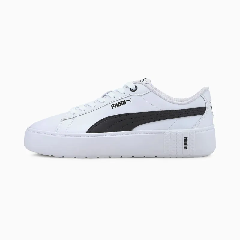 Puma Smash Platform v2 L Wit/Zwart (373035-02)