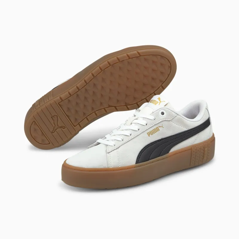 Puma Smash Platform v2 SD dames Wit/Zwart (373037-07)
