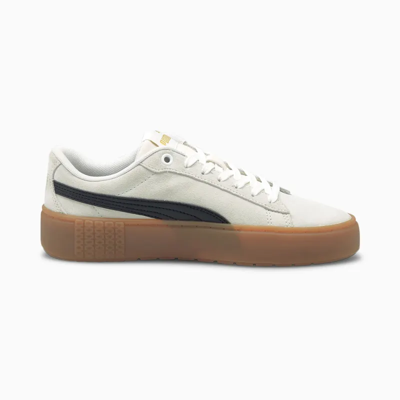 Puma Smash Platform v2 SD dames Wit/Zwart (373037-07)