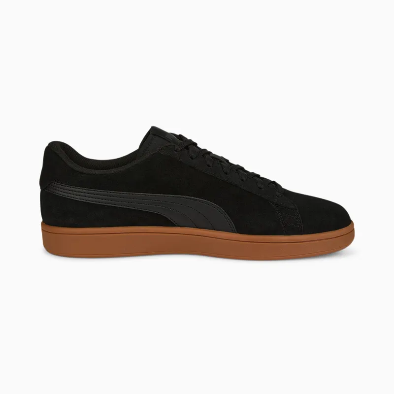 Puma Smash V2 brede Grijs/Zwart (386436-15)