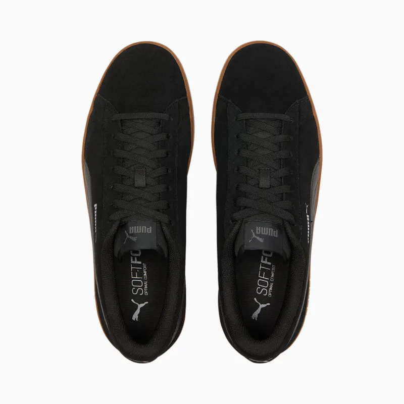 Puma Smash V2 brede Grijs/Zwart (386436-15)