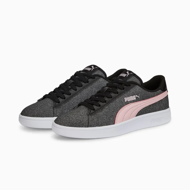 Puma Smash v2 Glitz Glam Bruin/Zwart (367377-30)