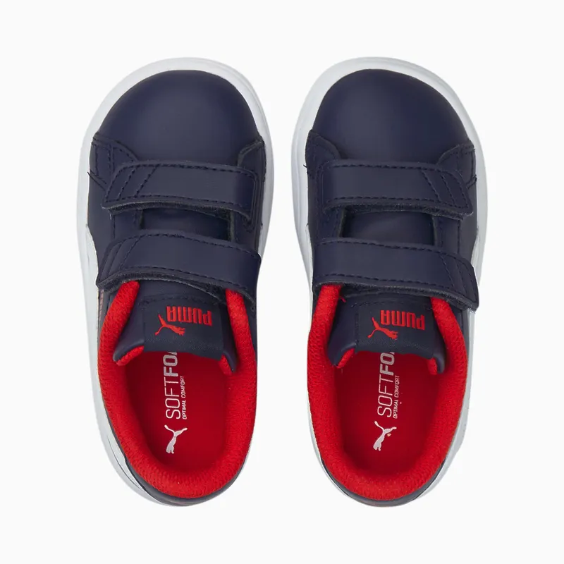 Puma Smash v2 Blauw/Rood/Wit (365174-13)