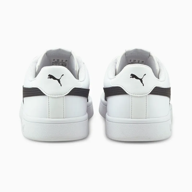 Puma Smash v2 leren Wit/Zwart (365215-01)