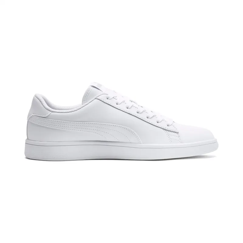 Puma Smash v2 leren Wit (365215-07)