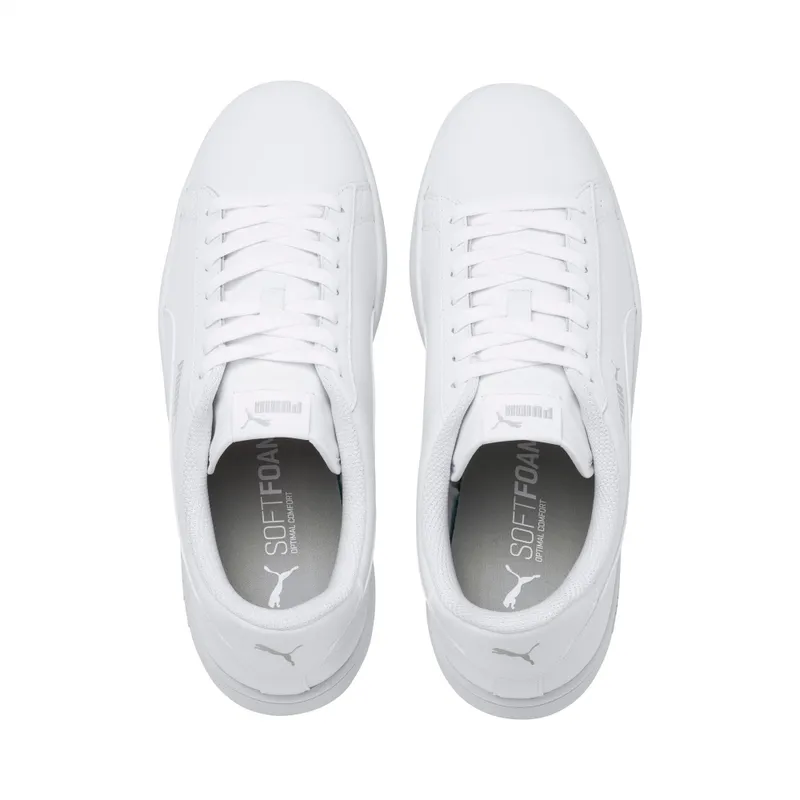 Puma Smash v2 leren Wit (365215-07)