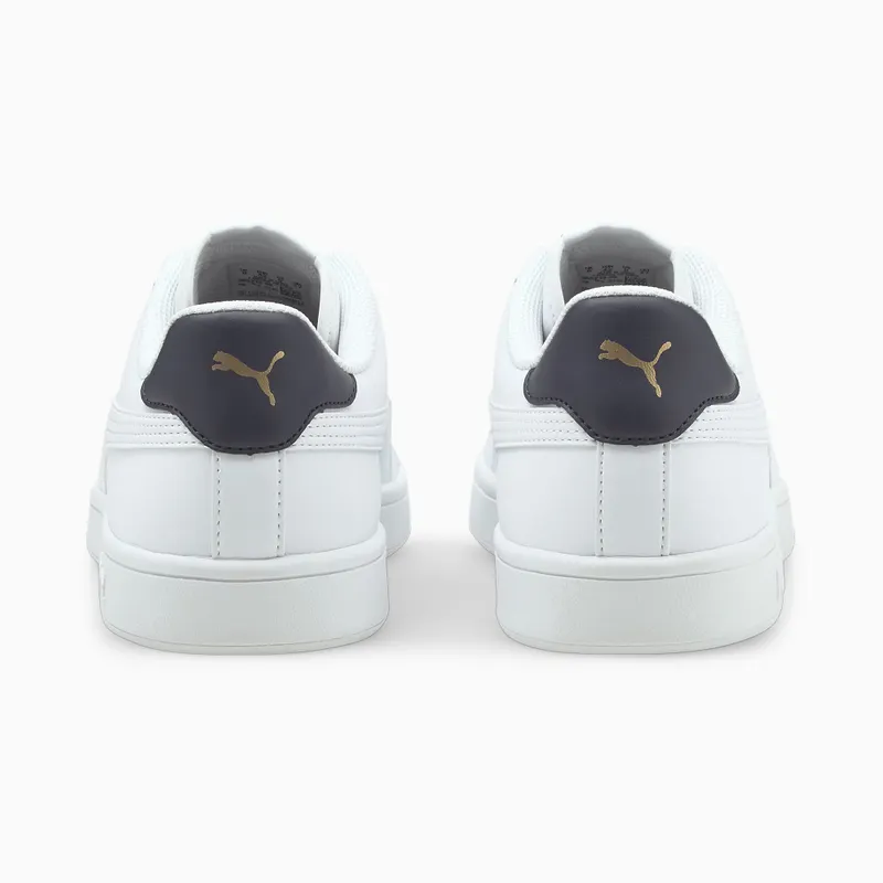 Puma Smash v2 leren Goud/Blauw/Wit (365215-35)
