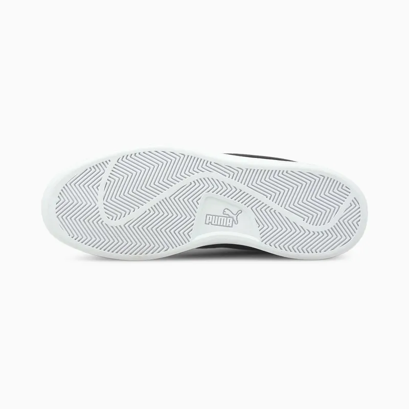 Puma Smash v2 leren Wit/Zwart (365215-01)
