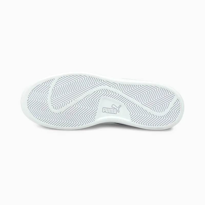 Puma Smash v2 leren Wit/Zwart (365215-04)