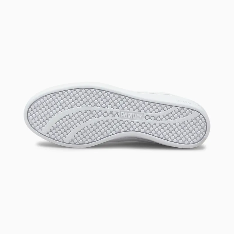 Puma Smash v2 leren Wit (365208-04)