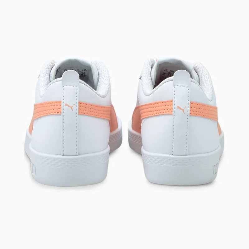 Puma Smash v2 leren Wit/Zwart (365208-26)