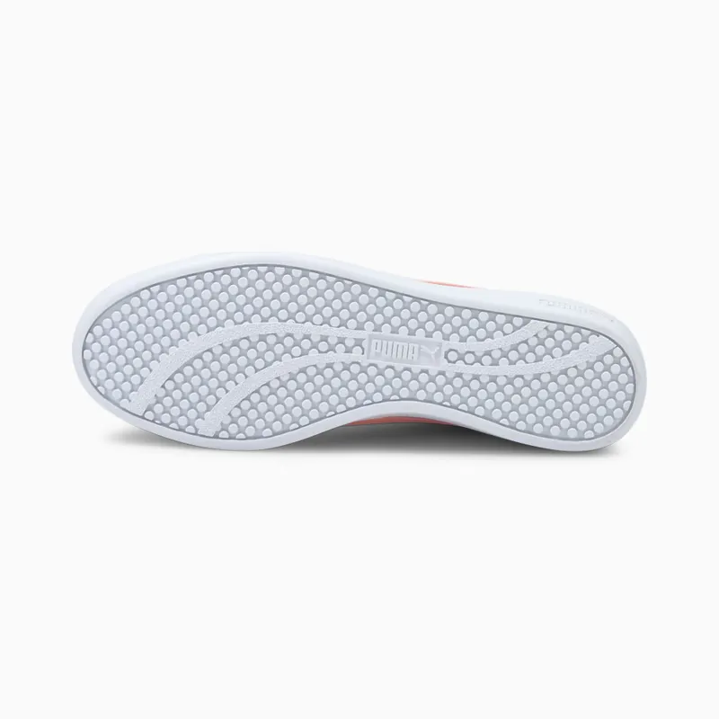 Puma Smash v2 leren Wit/Zwart (365208-26)