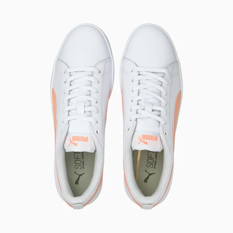 Puma Smash v2 leren Wit/Zwart (365208-26)