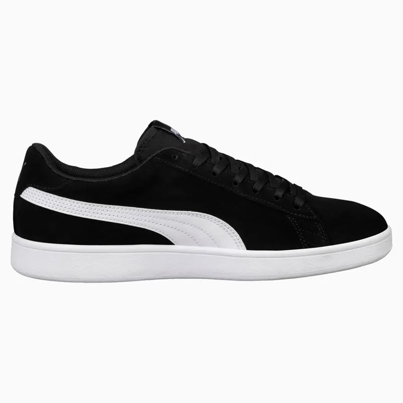 Puma Smash v2 Zilver/Zwart/Wit (364989-01)