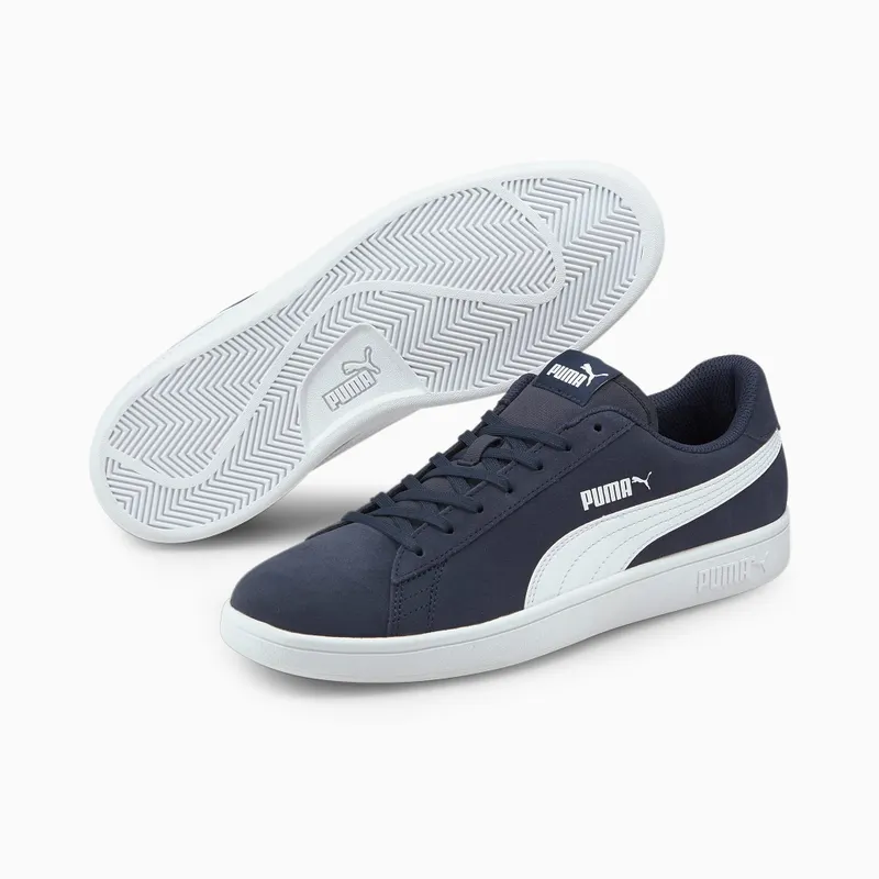 Puma Smash v2 Blauw/Wit (364989-04)